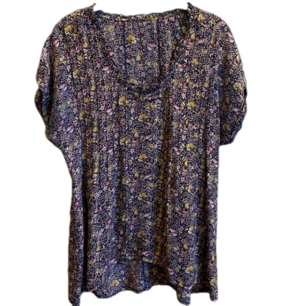 ANTHROPOLOGIE SILK BLOUSE